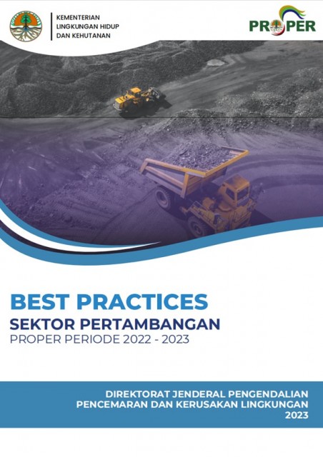 Best Practice Pengelolaan Lingkungan PROPER 2022-2023 Sektor Pertambangan